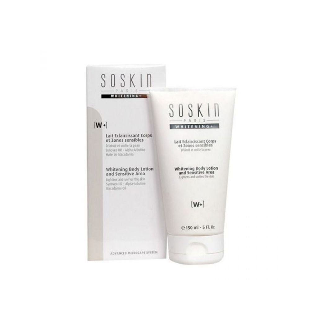 Soskin Whitening Body Lotion and Sensitive Area Lotion 